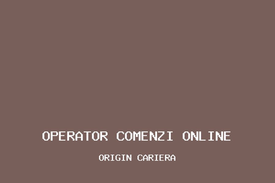 Operator comenzi online