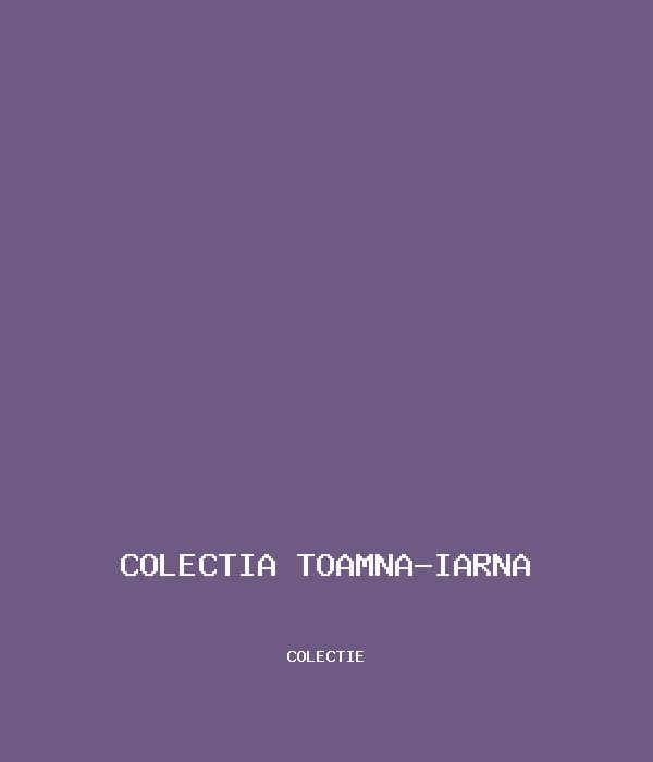 Colectia toamna-iarna
