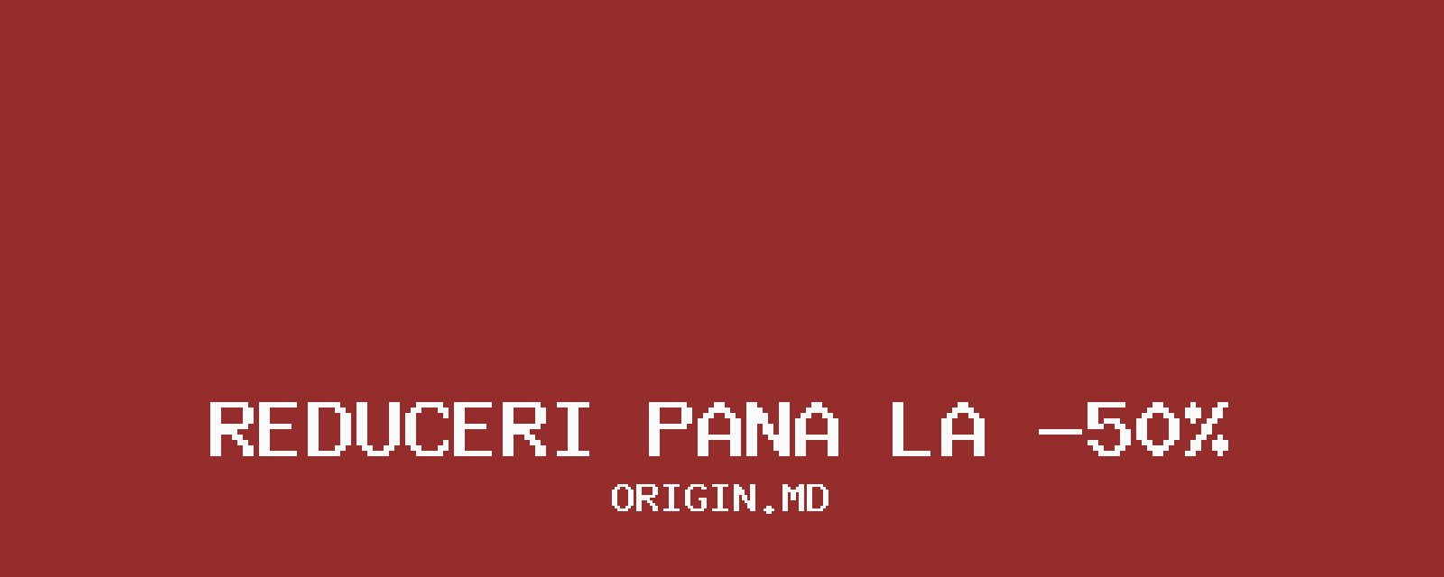 slide  Reduceri pana la -50%  origin
