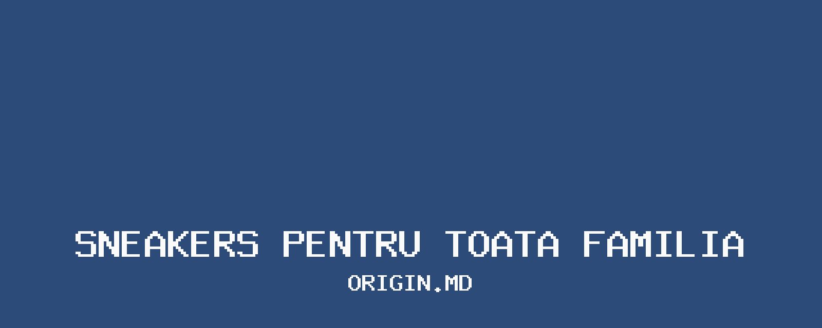 slide  Sneakers pentru toata familia  origin